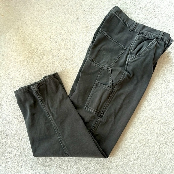 GARAGE high rise carpenter straight legs pants - Picture 8 of 10